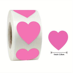 160pcs Heart Shaped Love Sticker Self-adhesive Label for Gift Decoration