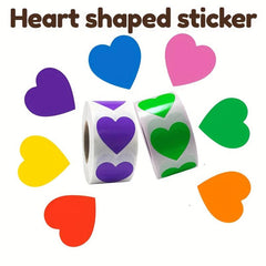 160pcs Heart Shaped Love Sticker Self-adhesive Label for Gift Decoration