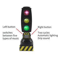 Traffic Lights Sound And Light 5 Music Switchable Toys