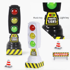 Traffic Lights Sound And Light 5 Music Switchable Toys
