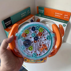 3D Gear Maze Plate Interactive Battle Balance Bead Breakthrough Toy