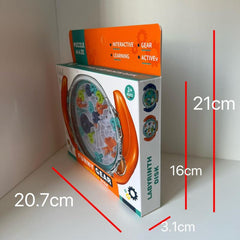 3D Gear Maze Plate Interactive Battle Balance Bead Breakthrough Toy