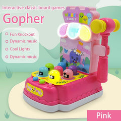 Spinning Mole Game For Toddlers Educational Toy Set