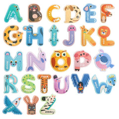Magnetic Animal Alphabet Letters Set for Kids