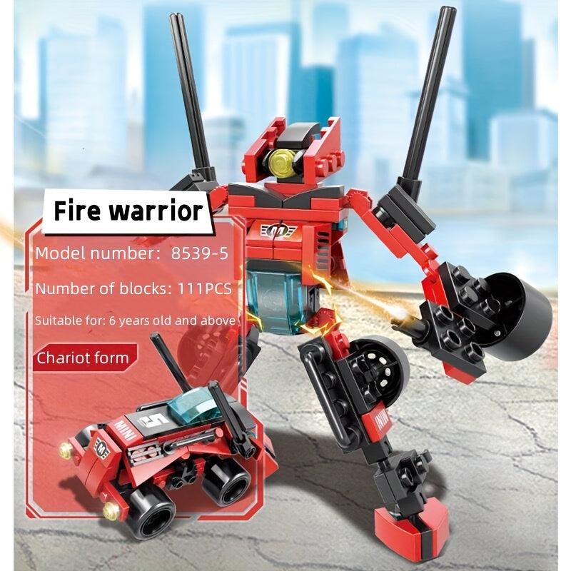 Speed Transformer King Kong Puzzle Building Block Toy