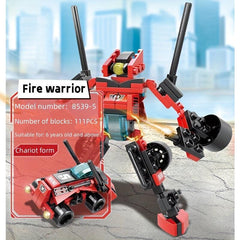 Speed Transformer King Kong Puzzle Building Block Toy