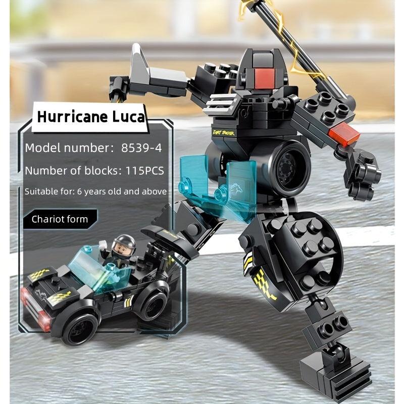 Speed Transformer King Kong Puzzle Building Block Toy