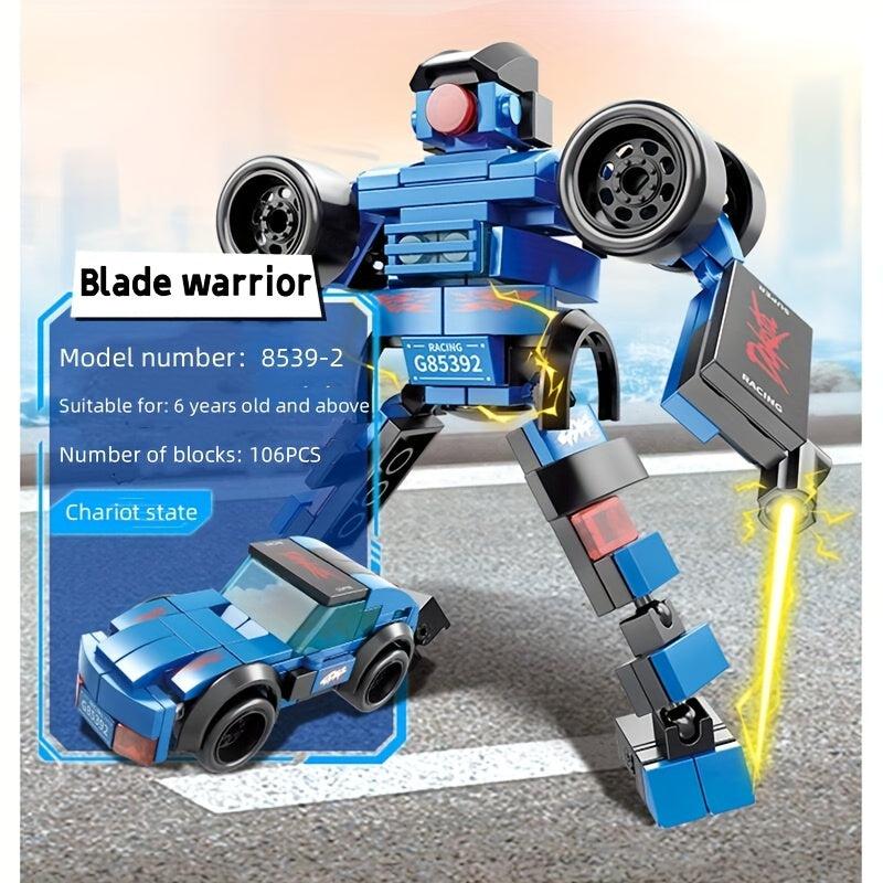 Speed Transformer King Kong Puzzle Building Block Toy