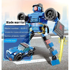 Speed Transformer King Kong Puzzle Building Block Toy