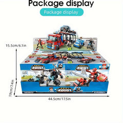 Speed Transformer King Kong Puzzle Building Block Toy
