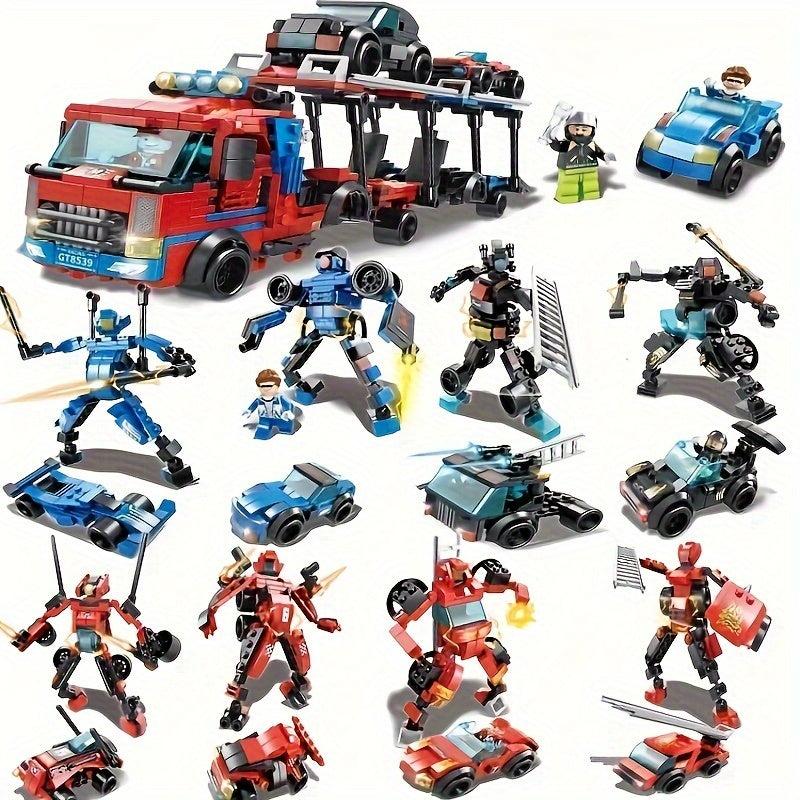 Speed Transformer King Kong Puzzle Building Block Toy