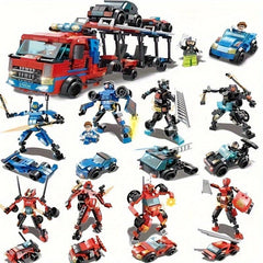 Speed Transformer King Kong Puzzle Building Block Toy