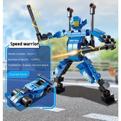 Speed Transformer King Kong Puzzle Building Block Toy