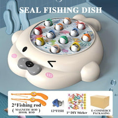 Seal Fishing Platform Puzzle Educational Toy