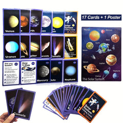 Solar System Flash Cards for 2-4 Year Olds