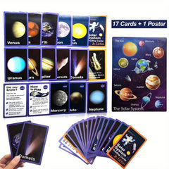 Solar System Flash Cards for 2-4 Year Olds