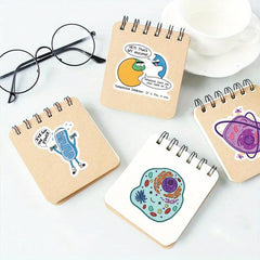 61pcs Biology Stickers Cartoon Aesthetics Vinyl Waterproof Stickers