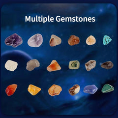 Children's Solar System Planet Gemstone Excavation Puzzle Toy