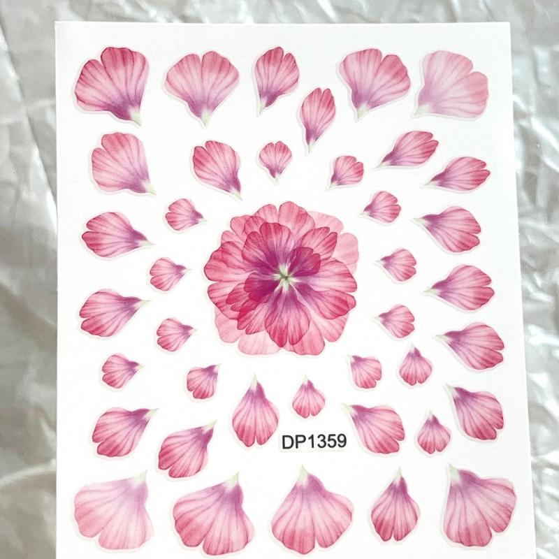 Flower Nail Sticker Hand Account Sticker
