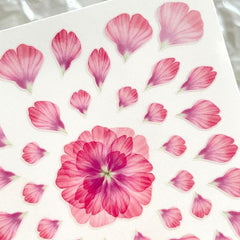Flower Nail Sticker Hand Account Sticker
