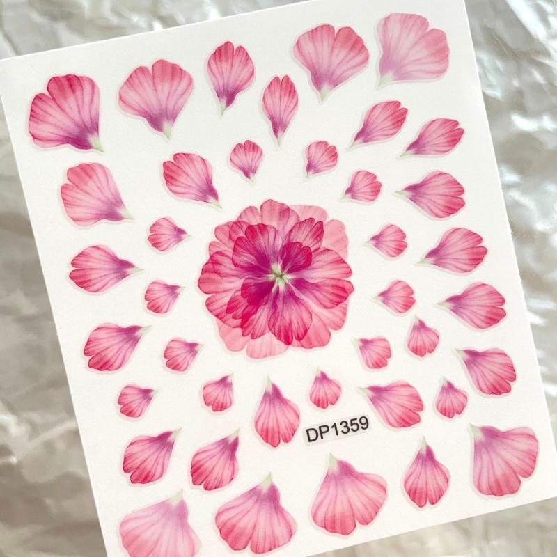 Flower Nail Sticker Hand Account Sticker