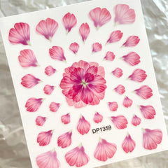Flower Nail Sticker Hand Account Sticker