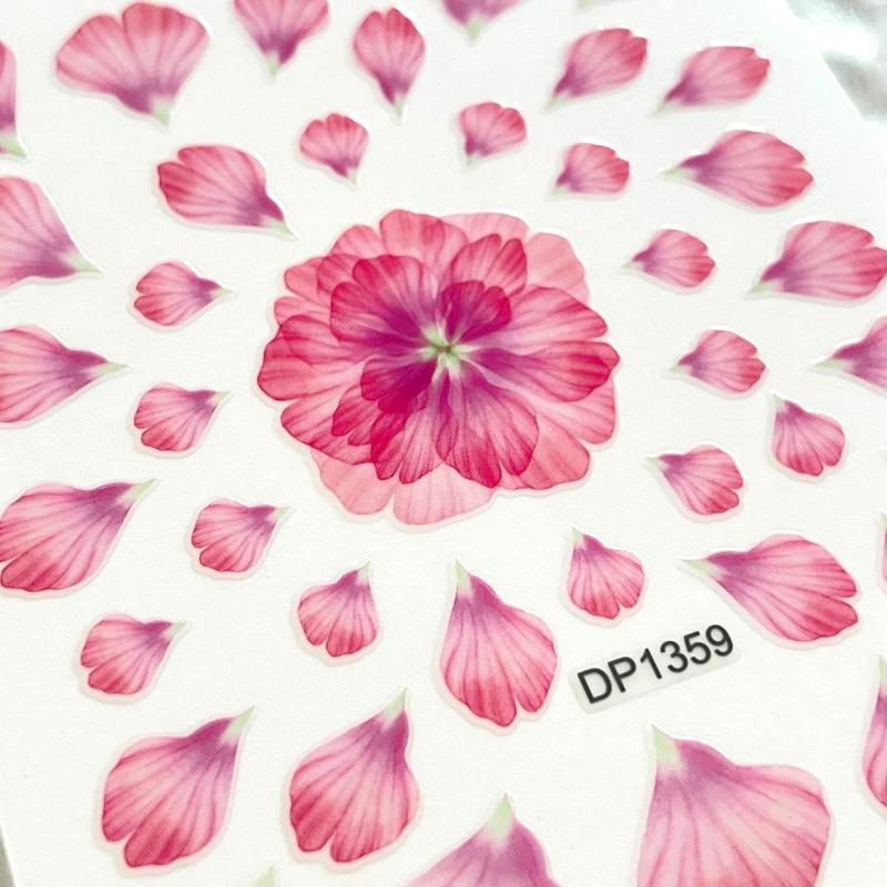 Flower Nail Sticker Hand Account Sticker