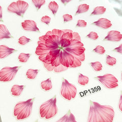 Flower Nail Sticker Hand Account Sticker