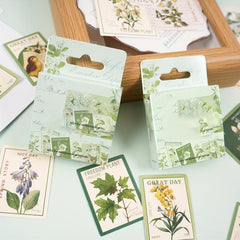 46pcs Text Sealing Stickers DIY Journal Decoration Scrapbook Stationery Album