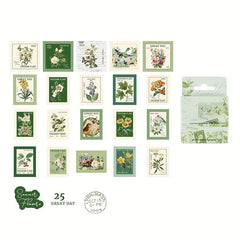 46pcs Text Sealing Stickers DIY Journal Decoration Scrapbook Stationery Album