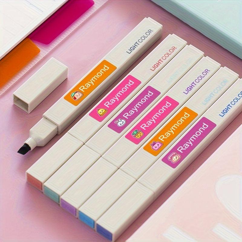 Custom Yoga Poses Name Labels for School Supply Organization