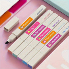 Custom Yoga Poses Name Labels for School Supply Organization