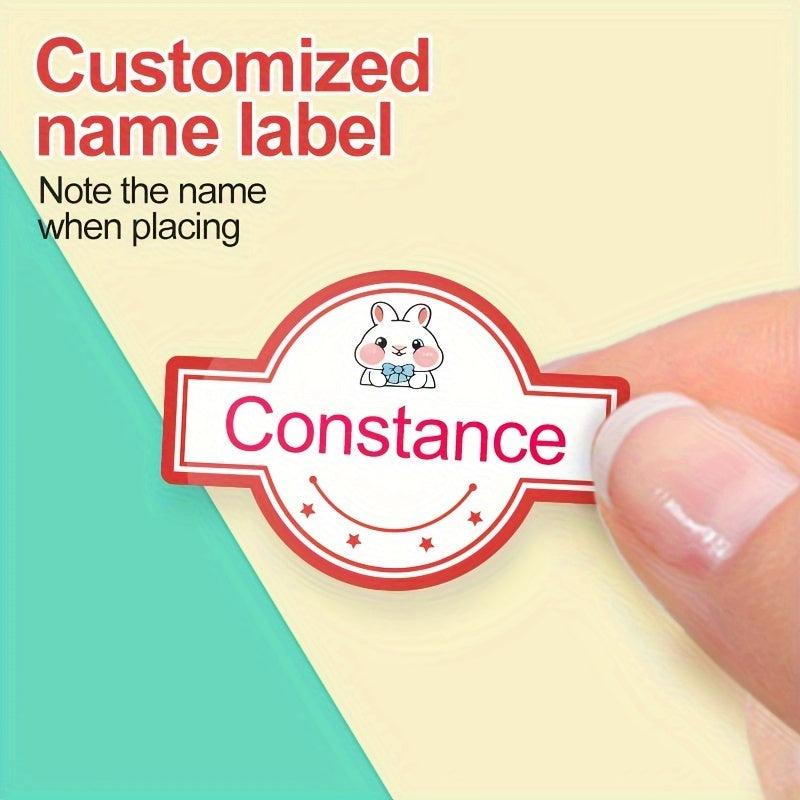 Elegant Customized Labels for School and Office Organization