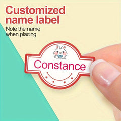 Elegant Customized Labels for School and Office Organization
