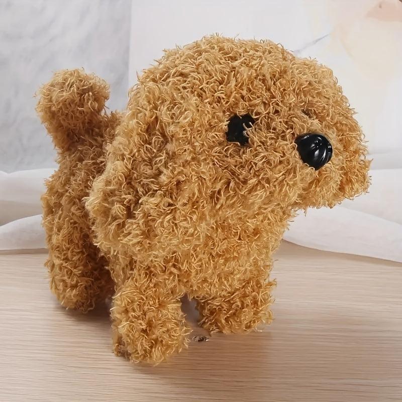 Interactive Pet Dog Toy Barking Wagging Tail Simulation Toy