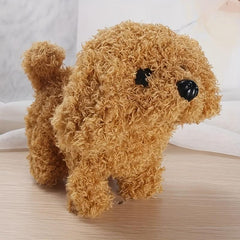 Interactive Pet Dog Toy Barking Wagging Tail Simulation Toy