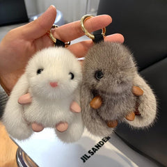 Rabbit Bag Ornament Keychain Plush Doll Toy
