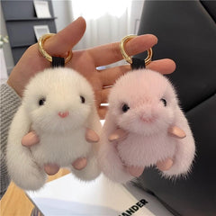 Rabbit Bag Ornament Keychain Plush Doll Toy