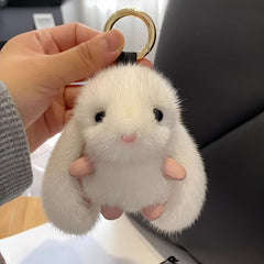 Rabbit Bag Ornament Keychain Plush Doll Toy