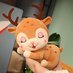 Elk Plush Animal Pillow Toy All Ages Gift