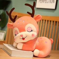 Elk Plush Animal Pillow Toy All Ages Gift