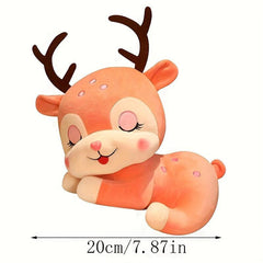 Elk Plush Animal Pillow Toy All Ages Gift