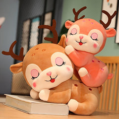 Elk Plush Animal Pillow Toy All Ages Gift