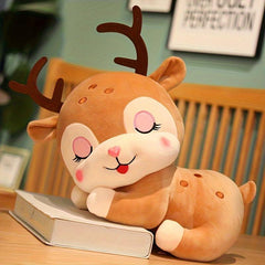 Elk Plush Animal Pillow Toy All Ages Gift