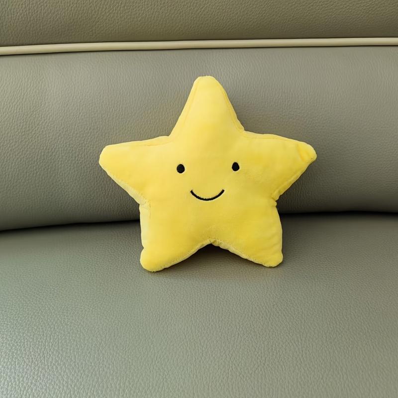 Star Plush Toy Doll Pentagram Throw Pillow Doll Puppet Star Cloth Doll Ornament