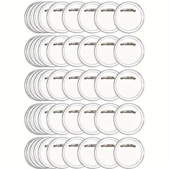 Acrylic Buttons Badges Transparent Pins Badges Set for DIY Crafts