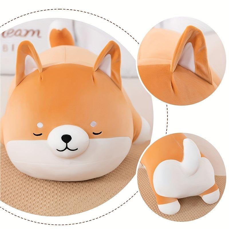 Chai Dog Doll Koki Dog Plush Toy Puppy Doll Sleep Pillow Home Decoration