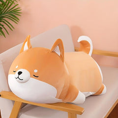 Chai Dog Doll Koki Dog Plush Toy Puppy Doll Sleep Pillow Home Decoration