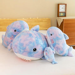 3D Shark Stuffed Animal Toy Soft Shark Cushion Pillow