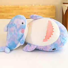 3D Shark Stuffed Animal Toy Soft Shark Cushion Pillow